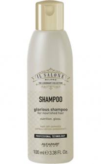 Shampoo Glorious Shampoo for nourished hair, Saç tipi: Dry-Damaged 100ml